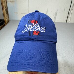 Tulsa Golden Hurricane Baseball Cap Blue Adjustable Adult One Size Fits Most